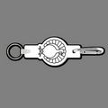 Key Clip W/ Key Ring & Turkey Key Tag